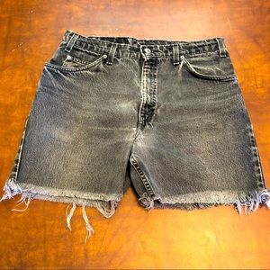Vintage Levis 550 Cut Off Shorts
